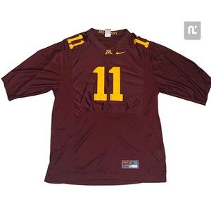 Nike Minnesota Golden Gophers Jersey College Football Adult Size L SKI-U-MAH